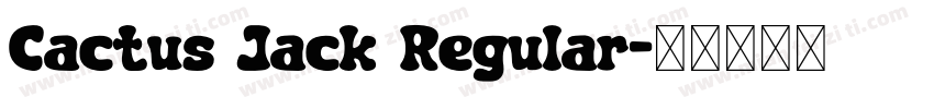 Cactus Jack Regular字体转换